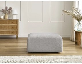 Világosszürke buklé lábtartó Tina – Bobochic Paris