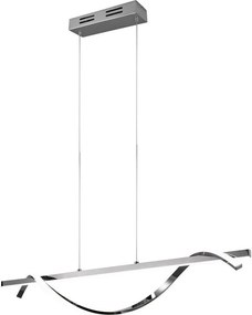 TRIO R32201106 ISABEL Modern Led Függesztett Lámpa Ezüst LED IP20