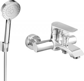 Mexen Pecos R75 kád csaptelep zuhanykészlettel, króm - 7273R75-00