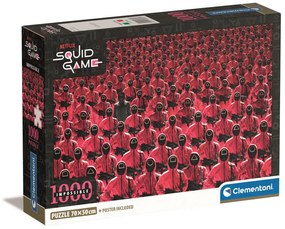 Squid Game Impossible 1000 db-os Compact puzzle Clementoni