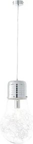 Brilliant 93429/15 Bulb függőlámpa króm átlátszó üveg