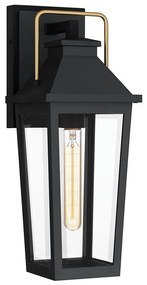 Quoizel QZ-BUCKLEY-M-MBK - Kültéri fali lámpa BUCKLEY M 1xE27/40W/230V IP44