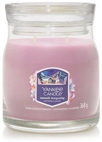 Yankee Candle Signature illatgyertya üvegben, közepes méretű, Summit Stargazing, 368 g, S
