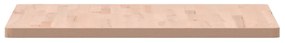 vidaXL tömör bükkfa négyzet alakú asztallap 70 x 70 x 2,5 cm