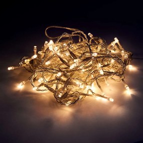 120 LIGHTS LED égősor 120 égővel USB-kábellel, átlátszó