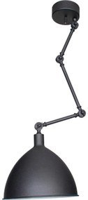 ByRydens 4200930-4007 - Rúddal szerelt csillár, használt, 1xE27/5W/230V, fekete