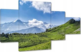 Festmények 130x80 Gyönyörű hegyi táj