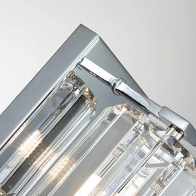 Quoizel glamour fali lámpa divine króm elsqzdivine1pcbath IP44