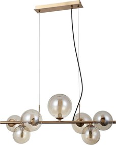 Italux CANELLO PND-406007-7-HBR Függőlámpa 7x5W/G9 IP20