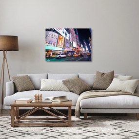 Kép - New York Theater District (üvegen) (70x50 cm)
