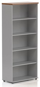 Magas szekrény Visio LUX 80 x 38,5 x 183,5 cm, dió