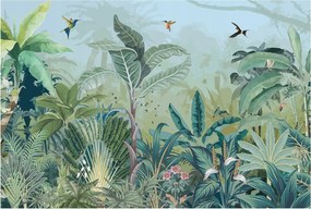 Fotótapéta Falra Előszoba Konyha Trópusi természet 104x70 Ragasztó