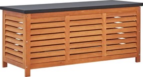 vidaXL tömör eukaliptuszfa kerti tárolóláda 117 x 50 x 55 cm