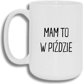 Bögre Fehér Nagy 440ml Ajándék Vicces Van P*****