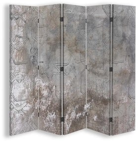 Gario Paraván Tompaszürke Méret: 180 x 170 cm, Kivitelezés: Forgó paraván 360°