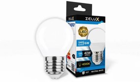 Zelux Led Mini Globe G45 6W E27 4000K Mini Gömb