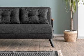 Kanapé Futon Samara (sötétszürke). 1073580