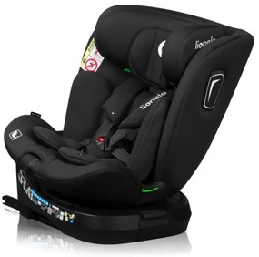 Lionelo - Forgatható BRAVE i-Size autósülés bázissal 40-150 cm fekete karbon