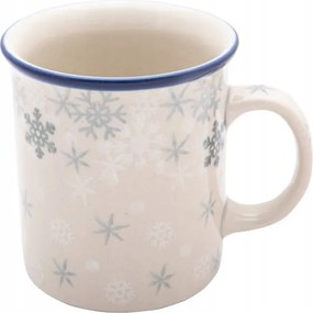 Bögre 300 ml Ceramika Artystyczna Boleszláv minta 2853 Hópehely Csillag
