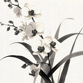 Poszter 80x80cm Orchidea