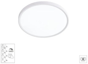 PREZENT 70320 TRIMO I. Kerek Mennyezeti Lámpa Fehér LED IP20