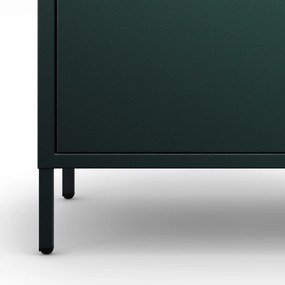 Szafka z półkami VITO, 800 x 1015 x 400 mm, Modern: butelkowa zieleń