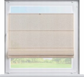 Kész pliszírozott roló római Szicília 80x160cm barna