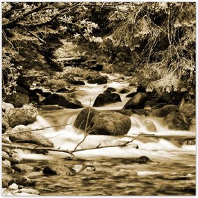 Poszterek 30x30 Tátra Lengyel hegyek Kilátás