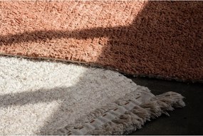 Téglavörös-bézs pamut szőnyeg 140x200 cm Duetto Toffee – Lorena Canals