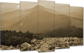 Festmények 100x60 Hegyi táj Tájkép