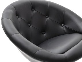 Fotel Lush 3 (fekete + króm). 1110204