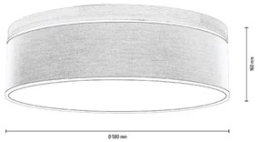 Spot-Light 4995874 - BOHO mennyezeti lámpatest 4xE27/25W/230V tölgy, 58 cm