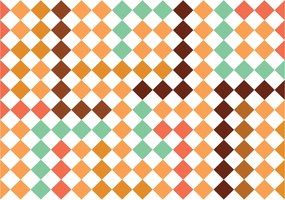 Fotótapéta Színes rombuszok geometria absztrakt vinil 208x146 +ragasztó