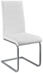 Juskys 2 db Vegas konzol szék készlet - fehér