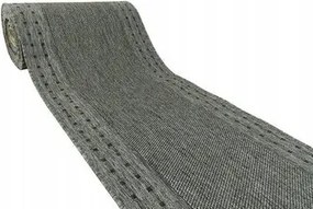 80 cm széles Szürke Gumírozott Futószőnyeg Scandigel Lapos Folyosó