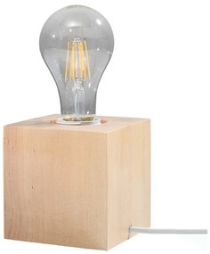 Natúr színű asztali lámpa (magasság 10 cm) Gabi – Nice Lamps