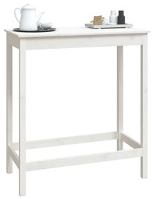 fehér tömör fenyőfa bárasztal 100 x 50 x 110 cm