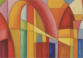 Stílusos Dekoratív Fotótapéta Flizelin Energikus formák 312x219