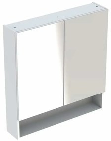 Tükrösszekrény Geberit Selnova 58,8x85 cm lakkozott fehér 501.264.00.1