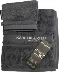 Törölköző Szett Karl Lagerfeld fürdőszoba ház ajándék 50cm x 100cm