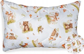 Gyerekpárna 2 Az 1-BEN 40X40CM Antiallergén Puha Premium-termék Pl