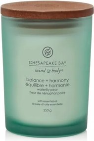 Közepes gyertya Balance &amp; Harmony (Waterlily Pear) Chesapeake Bay Candle