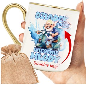 Nagypapa Örökké Fiatal Bögre Személyre Szabott Ajándék
