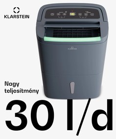 Klarstein DryFy Pro Connect Smart, Párátlanító, WiFi, Kompresszor, 30l/d, 25-30 m²