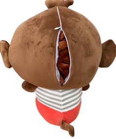 Plüss figura takaróval