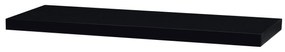 Fali polc P-005 BK fekete fényes