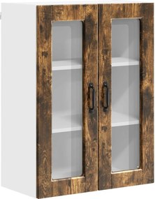vidaXL Konyhaszekrény polcokkal Füstölt tölgy 60 x 31 x 80 cm Faanyag