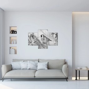 Kép - Egy madár télen (90x60 cm)