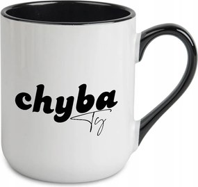 Coffee Bögre Fehér, fekete belsővel Talán Te Is Ajándék A Barátodnak