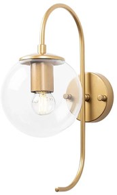 Aranyszínű fali lámpa ø 15 cm Jewel – Opviq lights